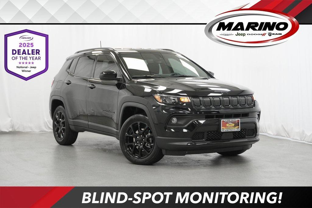 used 2022 Jeep Compass car, priced at $25,494