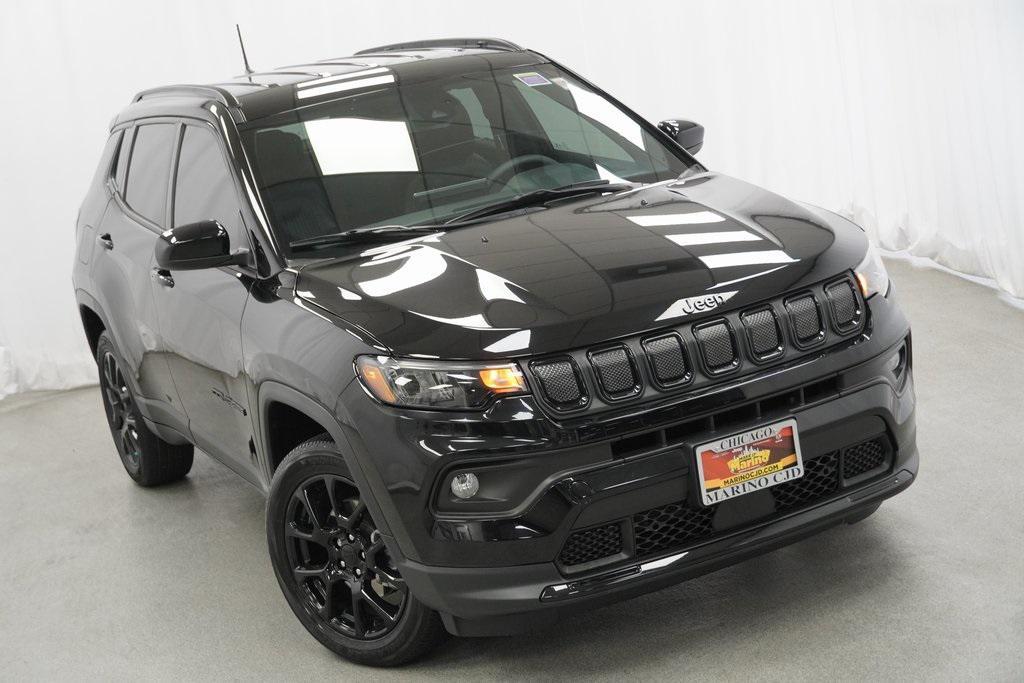 used 2022 Jeep Compass car, priced at $25,494