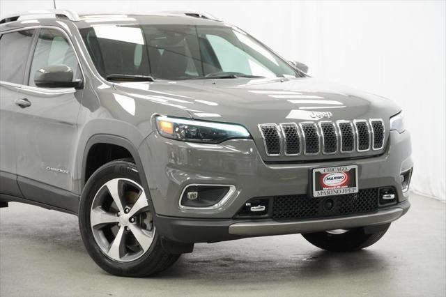 used 2021 Jeep Cherokee car, priced at $23,998