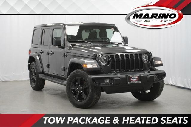 used 2021 Jeep Wrangler Unlimited car, priced at $39,494