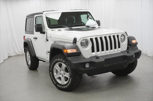 used 2022 Jeep Wrangler car, priced at $29,694