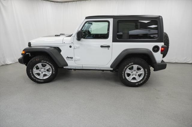 used 2022 Jeep Wrangler car, priced at $29,694