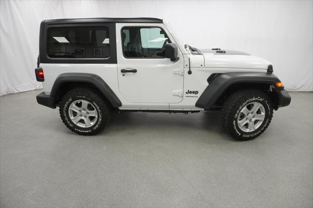 used 2022 Jeep Wrangler car, priced at $29,694