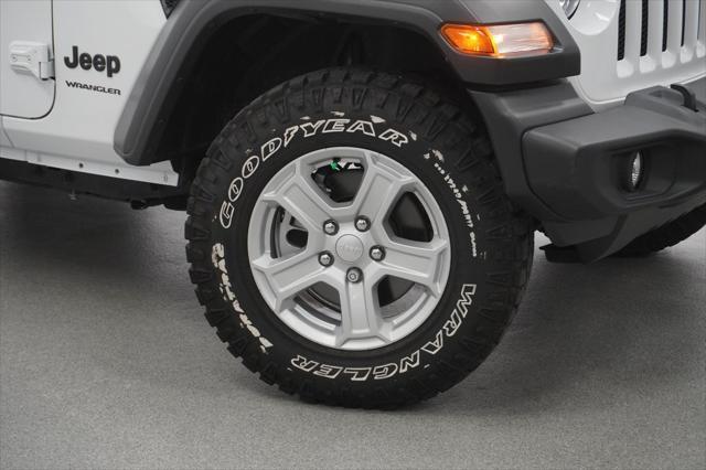 used 2022 Jeep Wrangler car, priced at $29,694