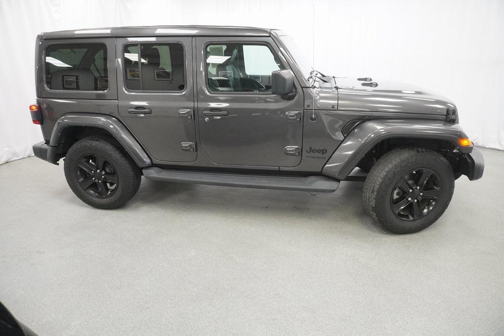 used 2021 Jeep Wrangler Unlimited car, priced at $36,994
