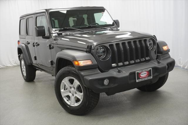 used 2022 Jeep Wrangler Unlimited car, priced at $29,994