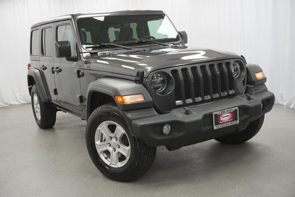 used 2022 Jeep Wrangler Unlimited car, priced at $29,494