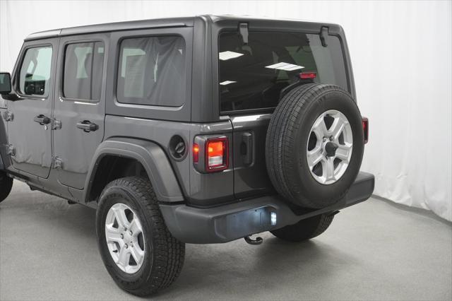 used 2022 Jeep Wrangler Unlimited car, priced at $29,994