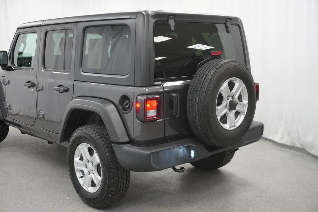 used 2022 Jeep Wrangler Unlimited car, priced at $29,494