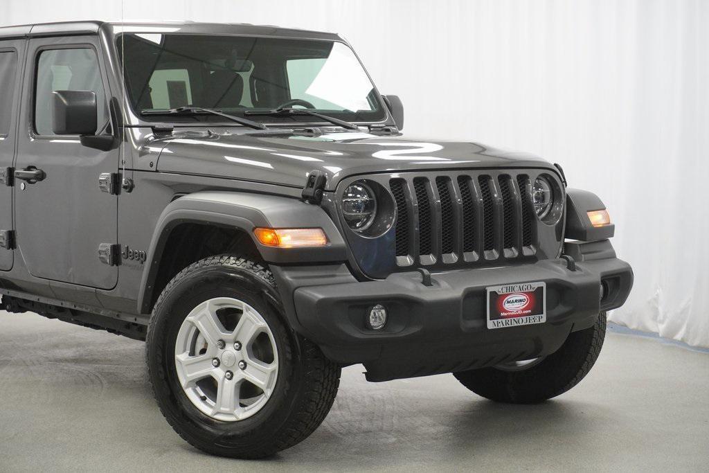 used 2022 Jeep Wrangler Unlimited car, priced at $29,494