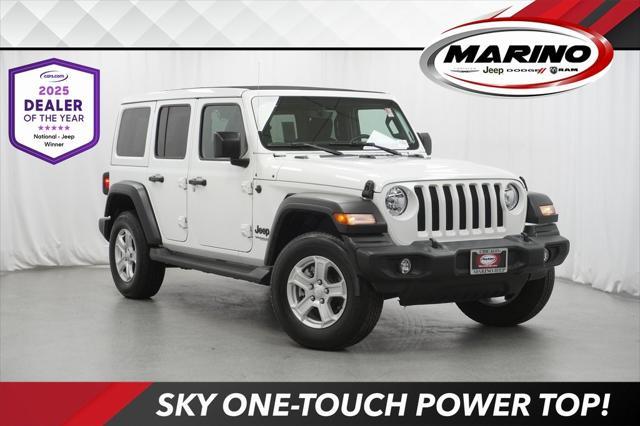 used 2022 Jeep Wrangler Unlimited car, priced at $36,994