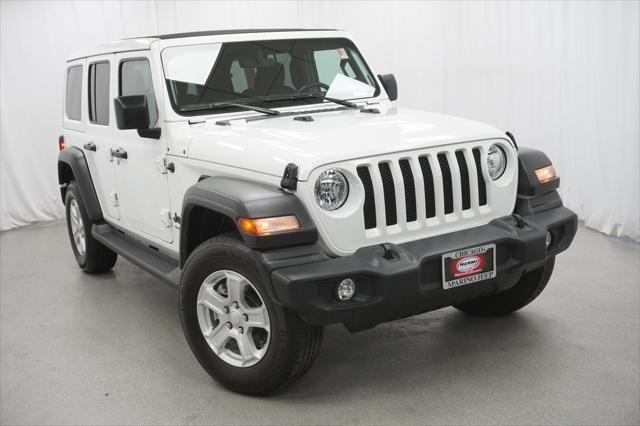 used 2022 Jeep Wrangler Unlimited car, priced at $36,994