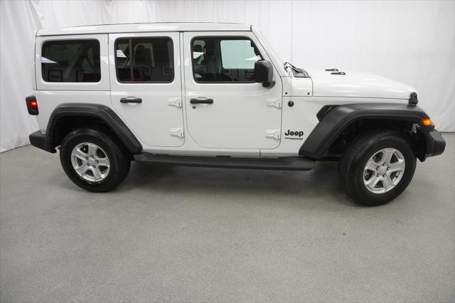 used 2022 Jeep Wrangler Unlimited car, priced at $36,994