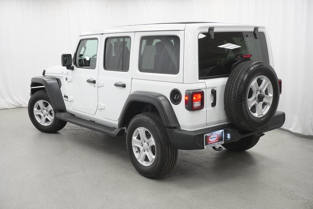 used 2022 Jeep Wrangler Unlimited car, priced at $35,594