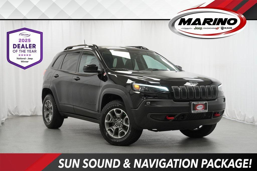 used 2022 Jeep Cherokee car, priced at $26,994