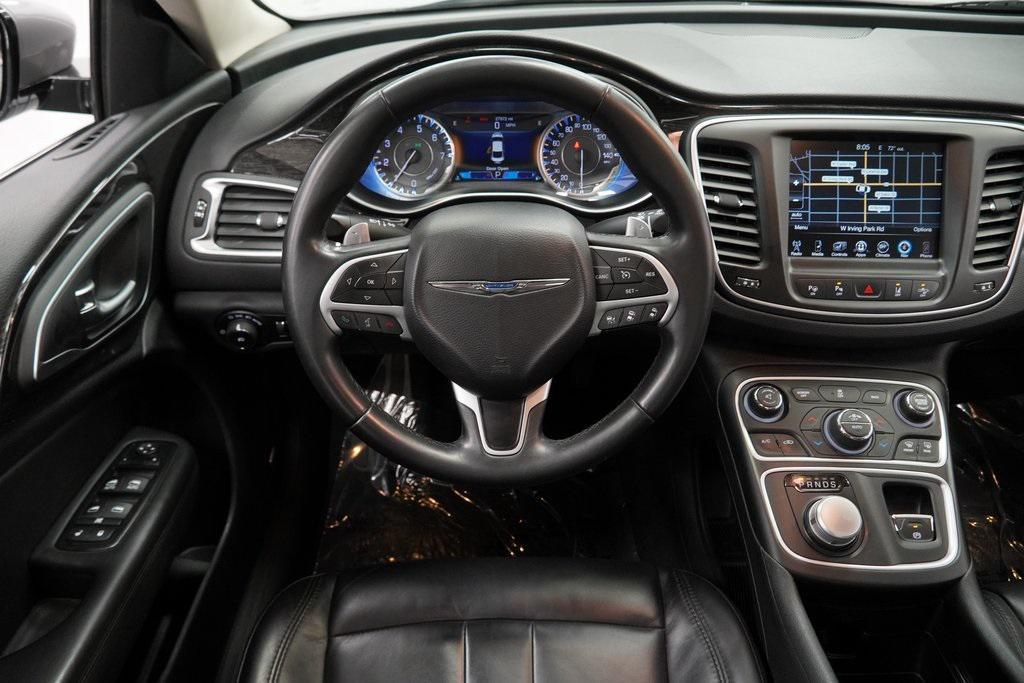 used 2015 Chrysler 200 car, priced at $14,494