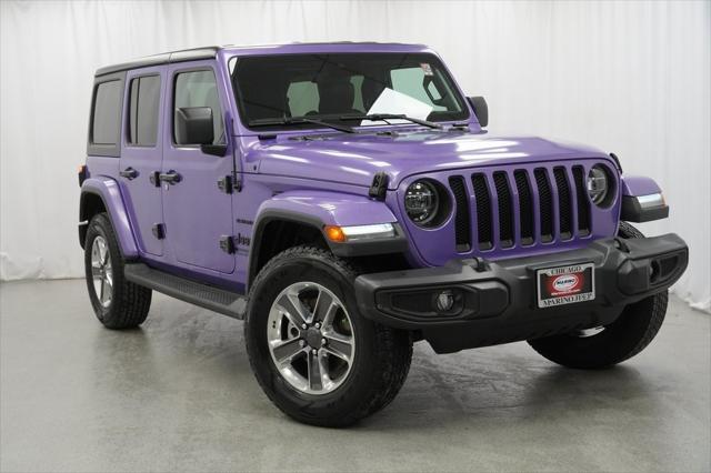 used 2021 Jeep Wrangler Unlimited car, priced at $36,494