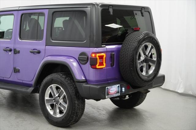 used 2021 Jeep Wrangler Unlimited car, priced at $36,494