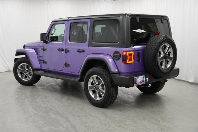 used 2021 Jeep Wrangler Unlimited car, priced at $36,494