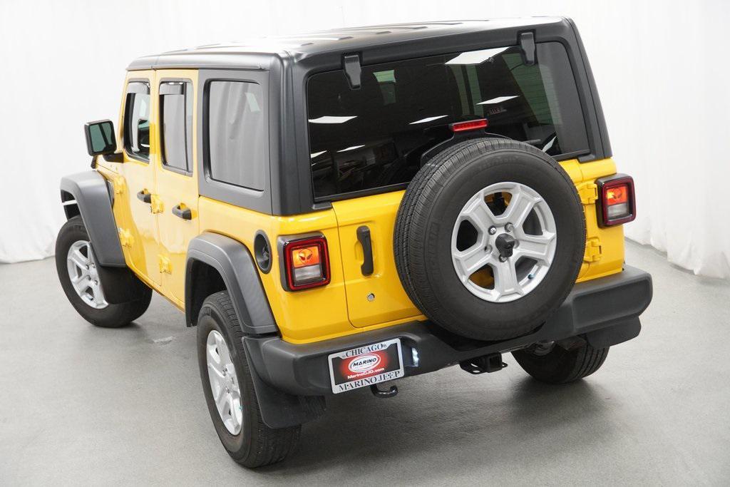 used 2020 Jeep Wrangler Unlimited car, priced at $28,694