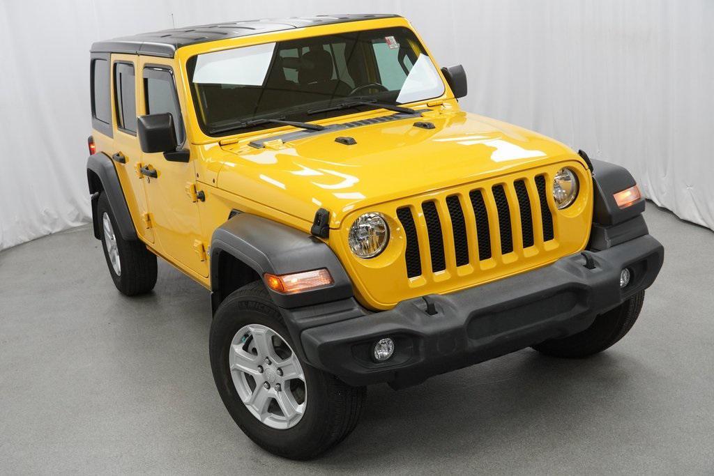 used 2020 Jeep Wrangler Unlimited car, priced at $28,694