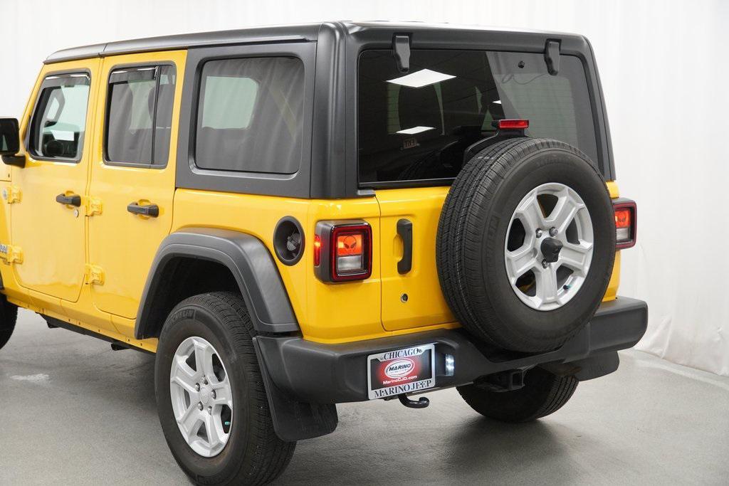 used 2020 Jeep Wrangler Unlimited car, priced at $28,694
