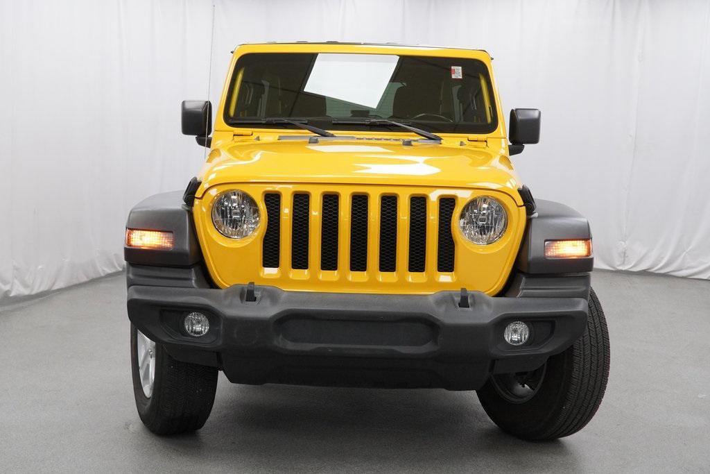 used 2020 Jeep Wrangler Unlimited car, priced at $28,694