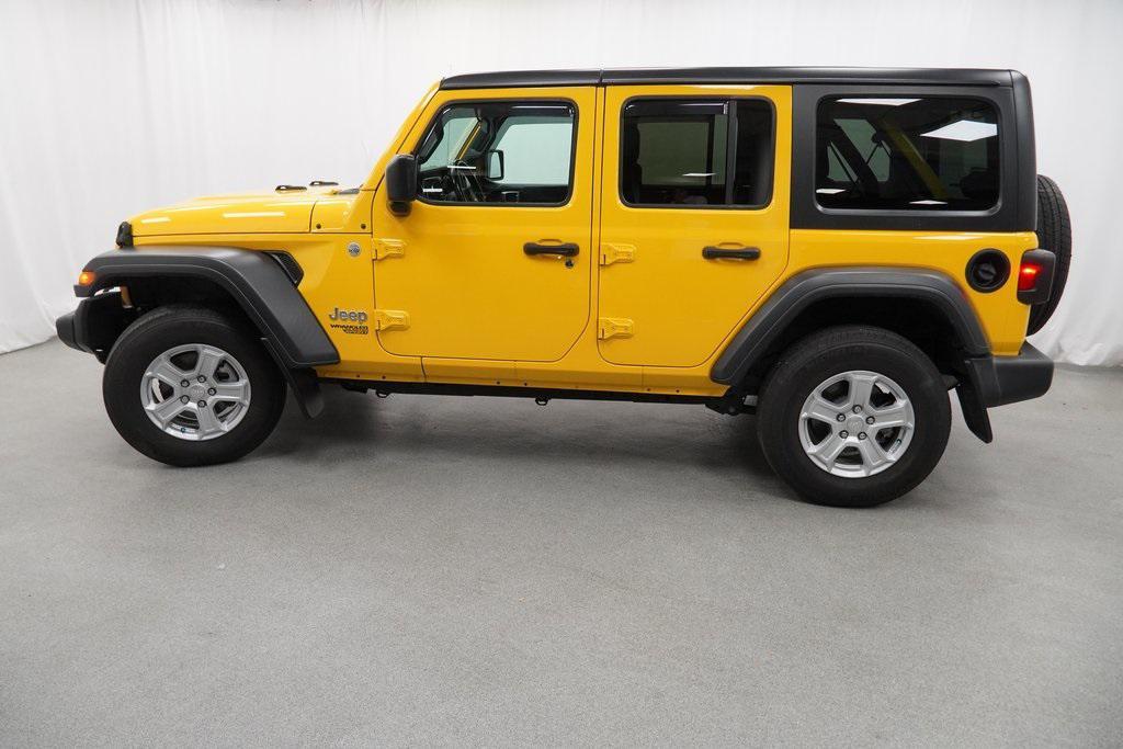 used 2020 Jeep Wrangler Unlimited car, priced at $28,694