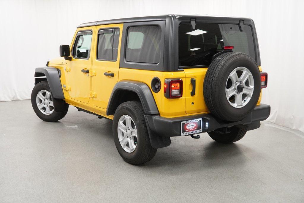 used 2020 Jeep Wrangler Unlimited car, priced at $28,694