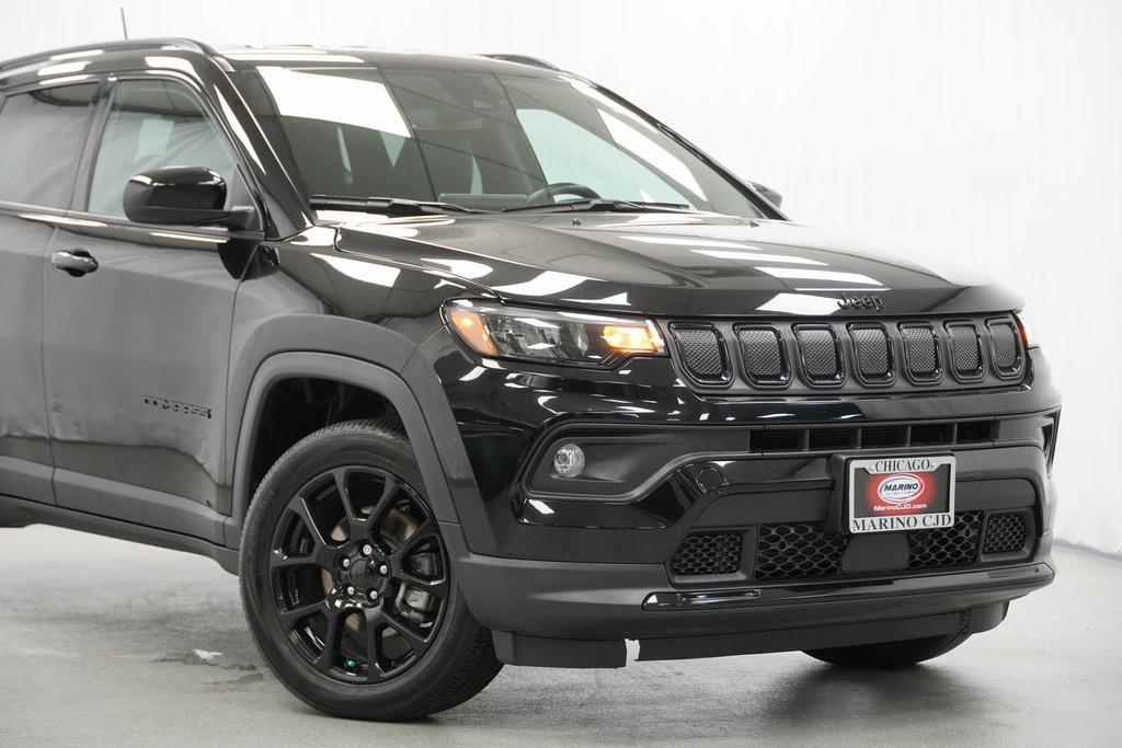 used 2022 Jeep Compass car, priced at $24,194