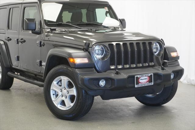 used 2019 Jeep Wrangler Unlimited car, priced at $29,494