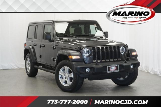 used 2019 Jeep Wrangler Unlimited car, priced at $29,194