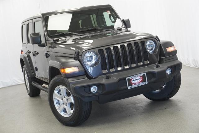 used 2019 Jeep Wrangler Unlimited car, priced at $29,494