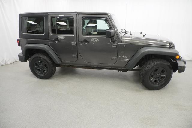 used 2018 Jeep Wrangler JK Unlimited car, priced at $23,194
