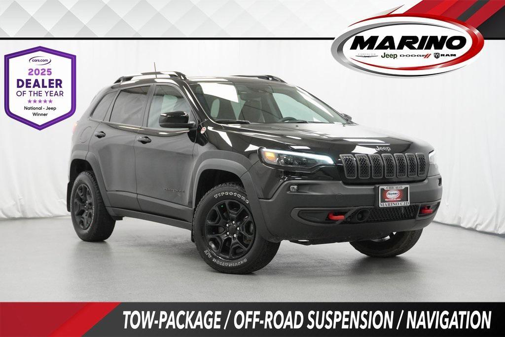 used 2022 Jeep Cherokee car, priced at $28,494