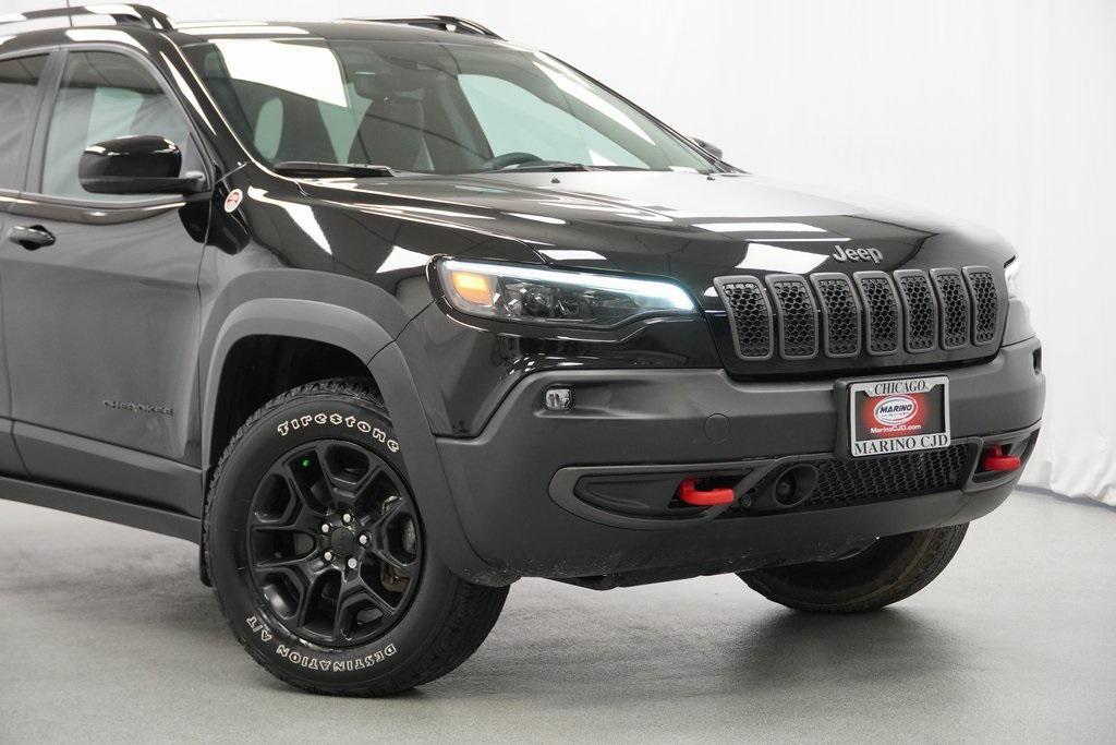 used 2022 Jeep Cherokee car, priced at $28,494