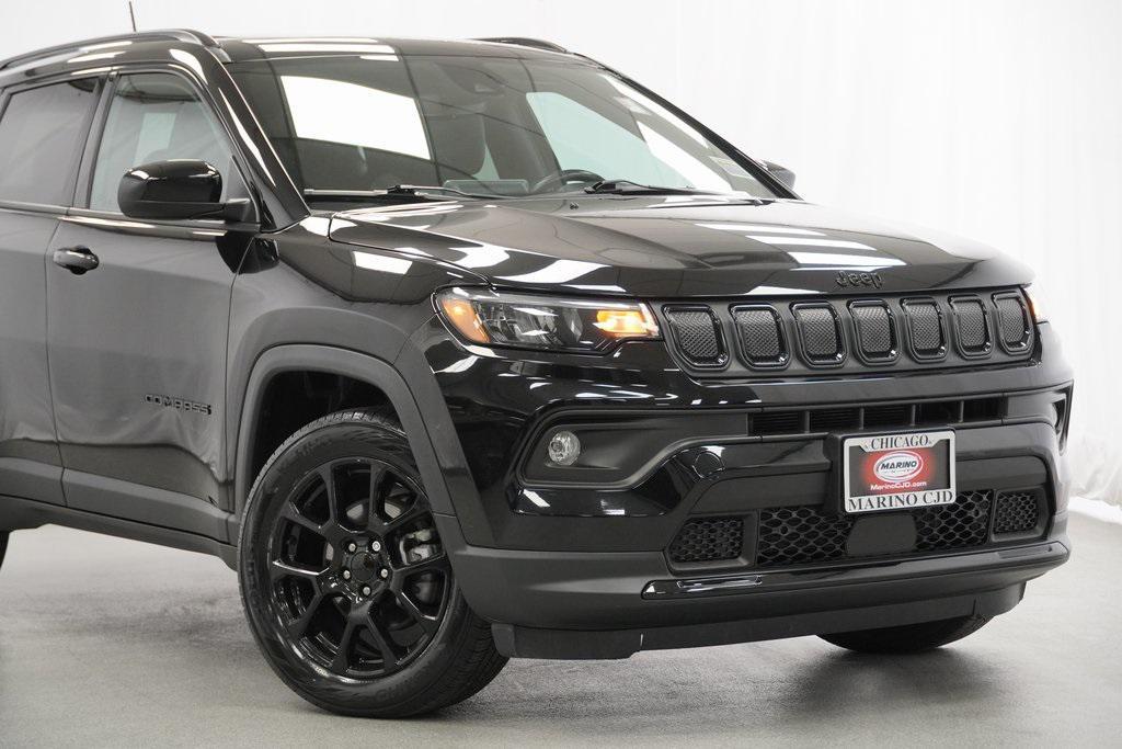 used 2022 Jeep Compass car, priced at $24,794