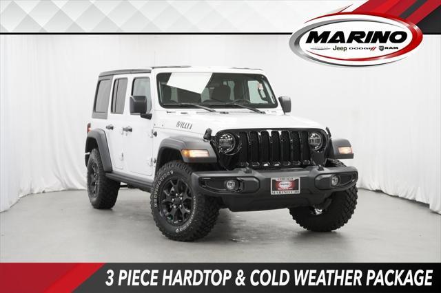 used 2021 Jeep Wrangler car, priced at $33,390