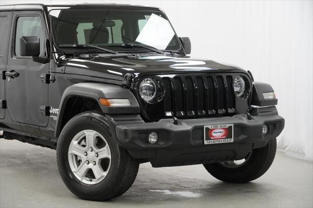 used 2021 Jeep Wrangler Unlimited car, priced at $30,794