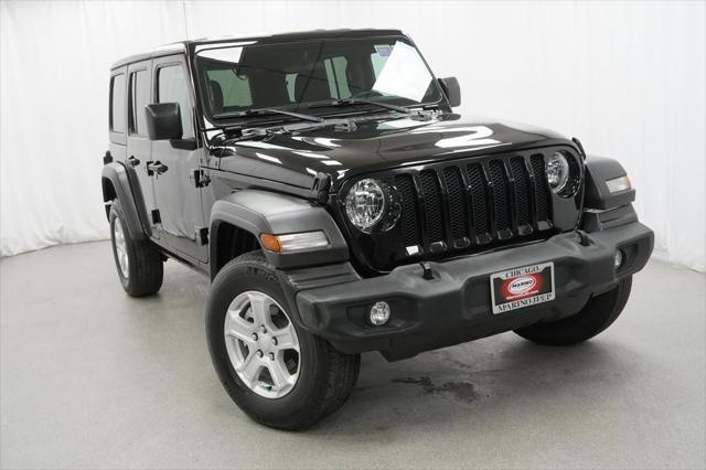 used 2021 Jeep Wrangler Unlimited car, priced at $30,794