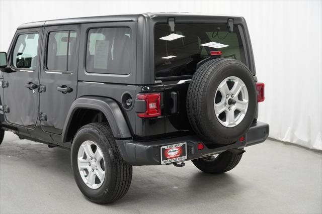 used 2021 Jeep Wrangler Unlimited car, priced at $30,794