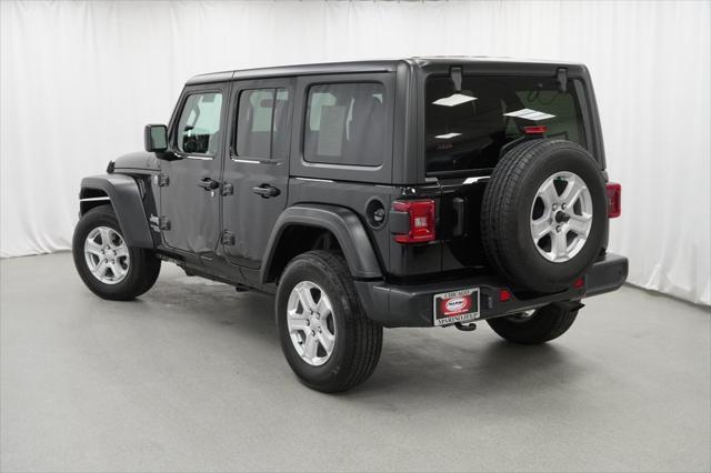 used 2021 Jeep Wrangler Unlimited car, priced at $30,794