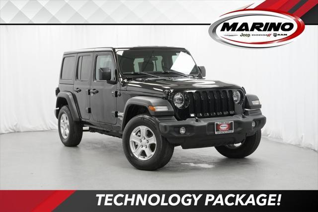 used 2021 Jeep Wrangler Unlimited car, priced at $30,994