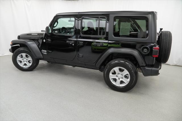 used 2021 Jeep Wrangler Unlimited car, priced at $30,794