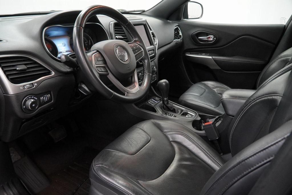 used 2021 Jeep Cherokee car, priced at $23,494