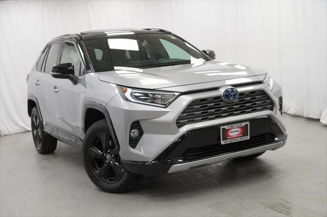 used 2020 Toyota RAV4 Hybrid car, priced at $29,394