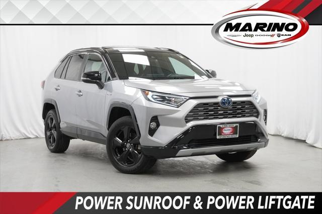 used 2020 Toyota RAV4 Hybrid car, priced at $29,394