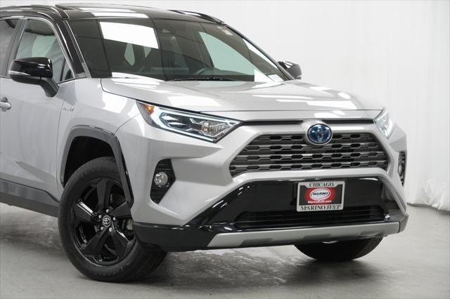 used 2020 Toyota RAV4 Hybrid car, priced at $29,394