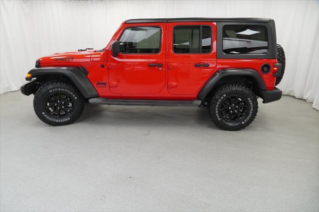 used 2021 Jeep Wrangler car, priced at $31,994