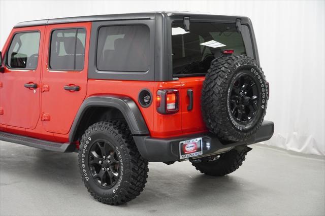 used 2021 Jeep Wrangler car, priced at $31,994